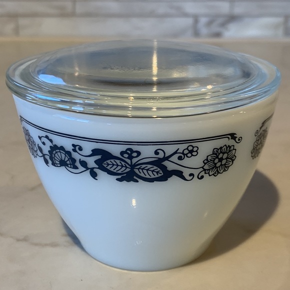 Corningware Dining Corning Usa Vintage Old Town Blue Sugar Bowl